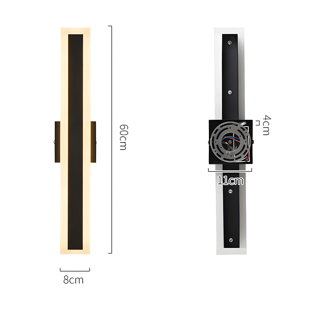 Modern Exterior IP65 Wall Light for Porch Patio Garage Door Yard