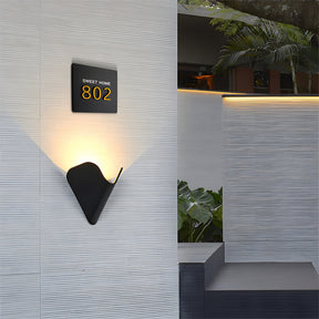 Waterproof Exterior Wall Light for Balcony Porch Corridor Energy-Saving Outdoor Wall Lamps