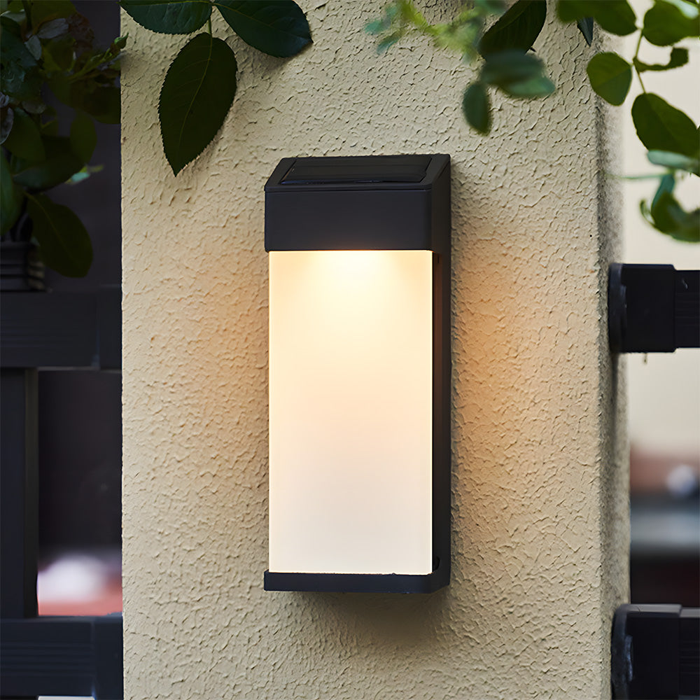 Solar Outdoor Wall Lights IP44 Waterproof Wall Lamp