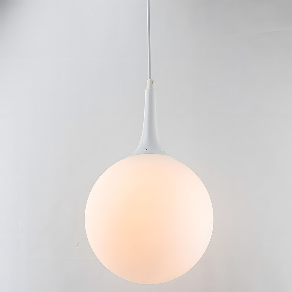 Globe Pendant Light, Modern Spherical Chandeliers for Dining Area Kitchen