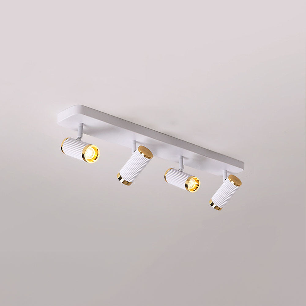 Simple Metal White LED Track Lighting