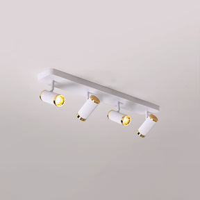 Simple Metal White LED Track Lighting