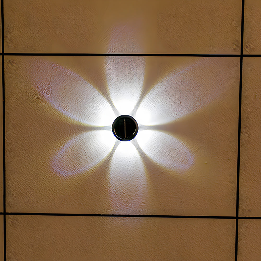 Outdoor Waterproof Wall Lights Solar Wall Sconce for Garden Patio