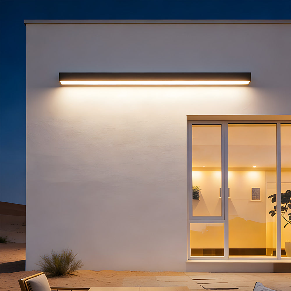 Modern IP65 Waterproof Outdoor LED Linear Wall Lamp