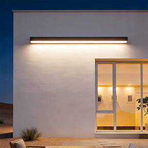 Modern IP65 Waterproof Outdoor LED Linear Wall Lamp