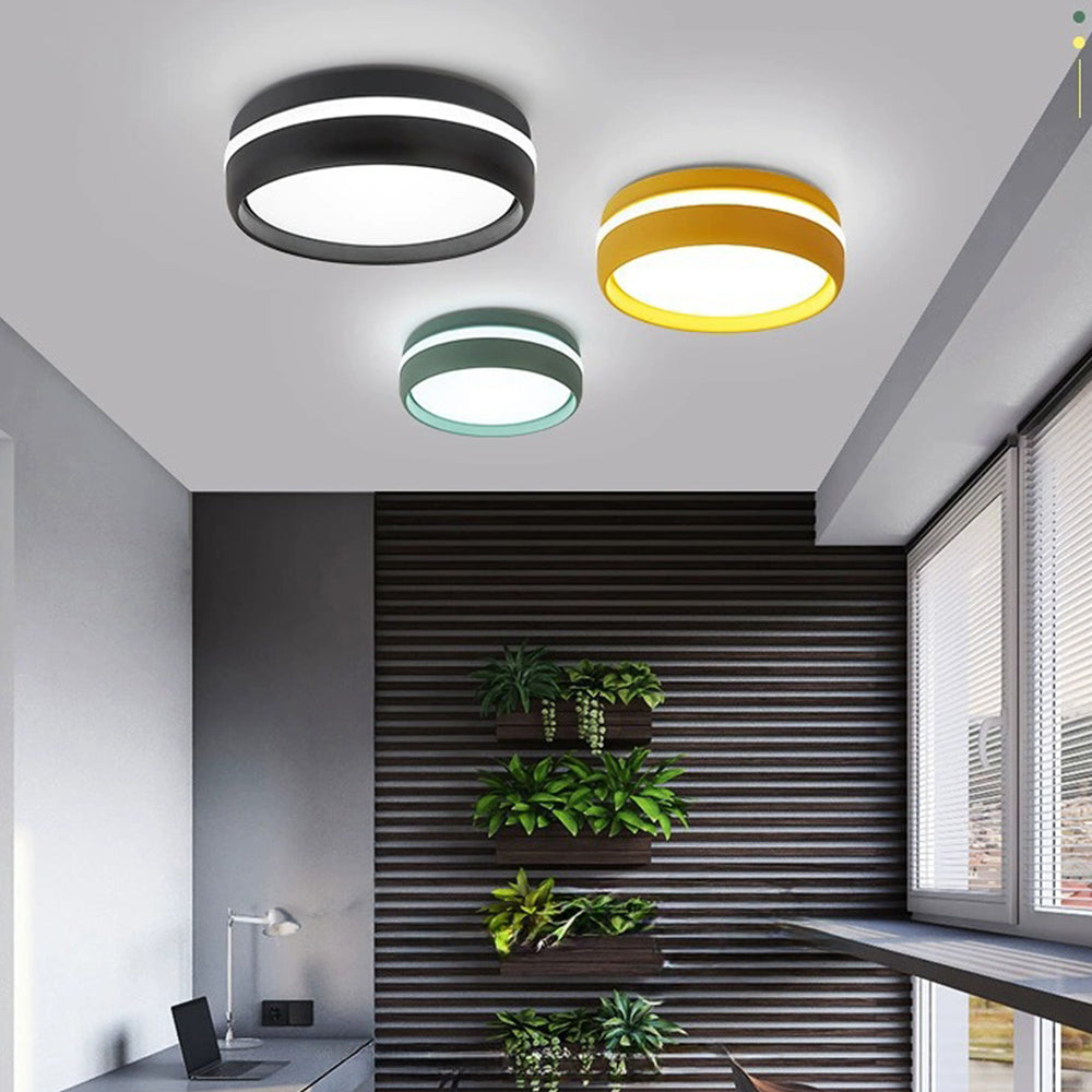 Colourful Acrylic Living Room LED Ceiling Lights