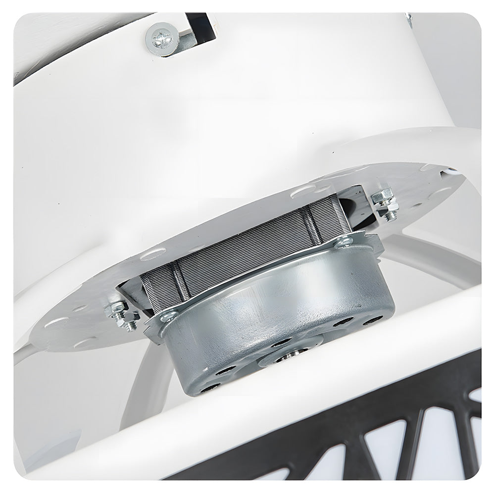Modern Ceiling Fan with Light for Kids room Kitchen Bedroom, 3 Speed, Low Profile Remote Control