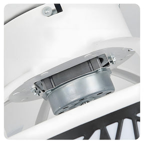 Modern Ceiling Fan with Light for Kids room Kitchen Bedroom, 3 Speed, Low Profile Remote Control