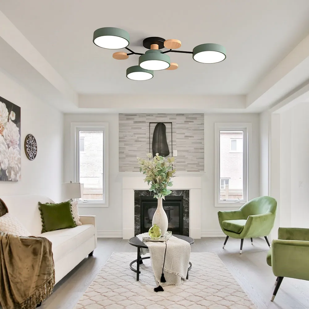 Modern Circular Living Room LED Ceiling Light