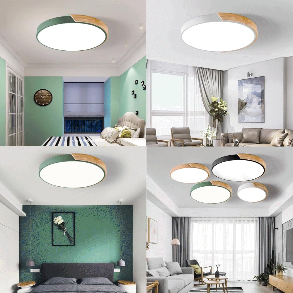 Colorful Simple LED Round Ceiling Lights