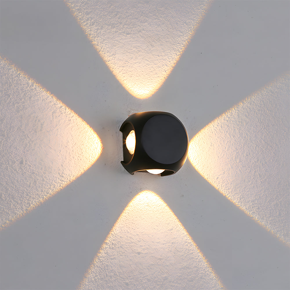 Outdoor Waterproof Exterior LED Wall Lights for Entryway Garage Patio in Warm White