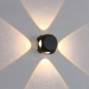 Outdoor Waterproof Exterior LED Wall Lights for Entryway Garage Patio in Warm White