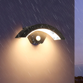 Modern Black Outdoor Wall Lights for Garden