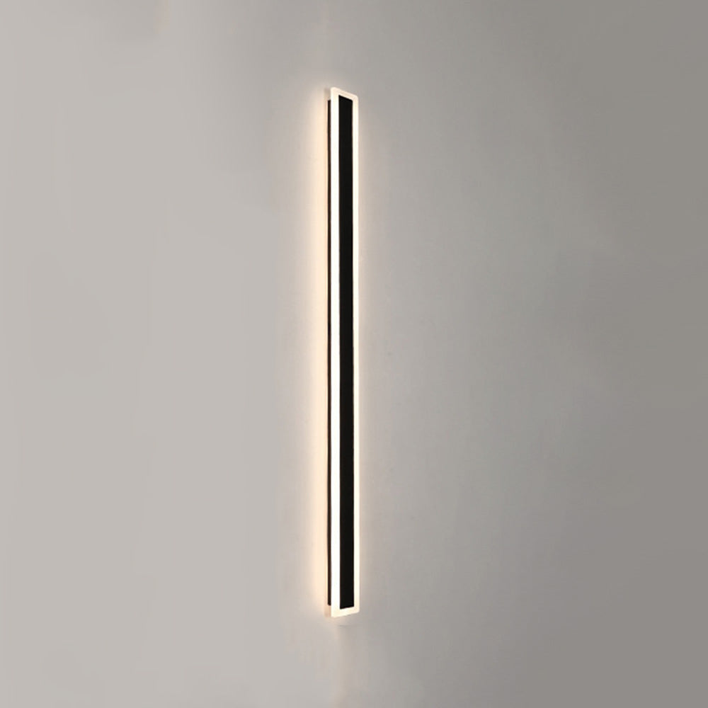 IP65 Modern Minimalism Decor Acrylic Black Outdoor LED Wall Lights