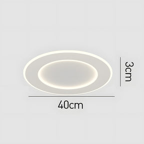 Minimalist White Acrylic LED Living Room Ceiling Lights