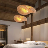 Modern Bamboo Kitchen Island Pendant Light