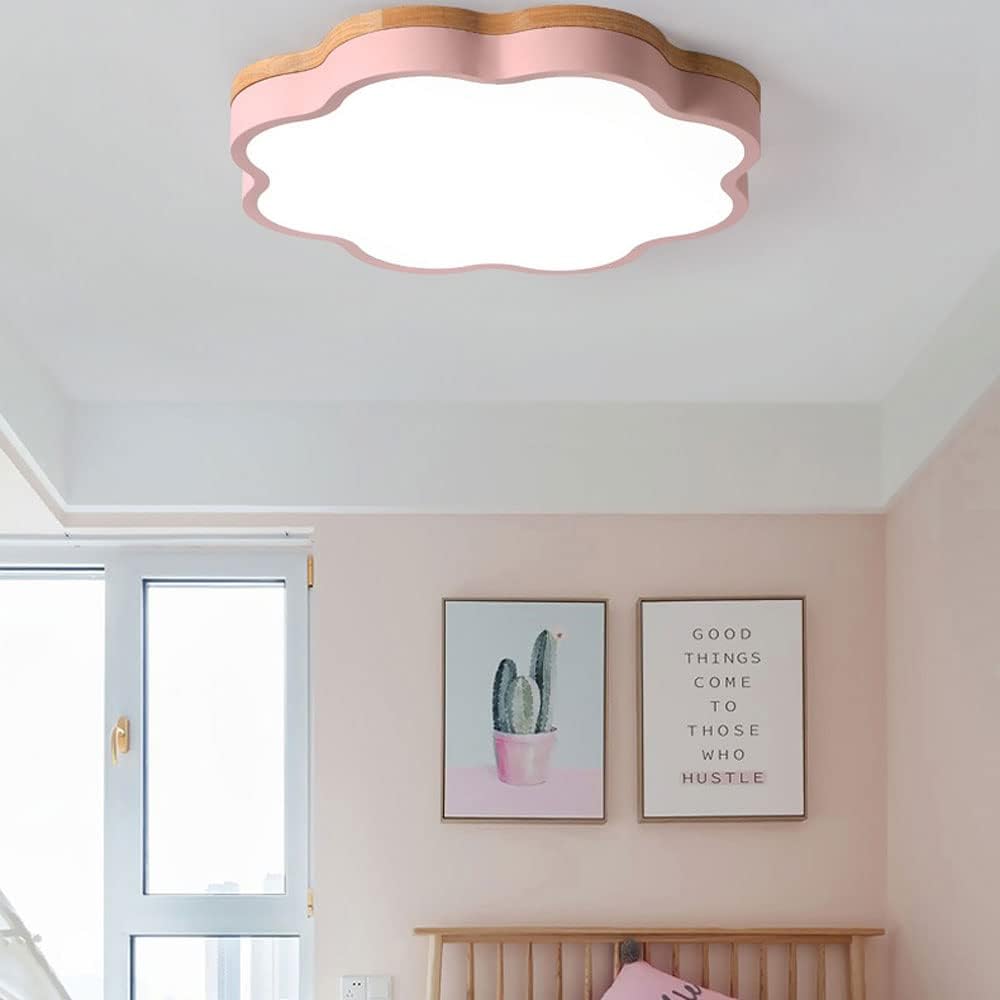 Acrylic Flowers Kid LED Ceiling Light For Bedroom