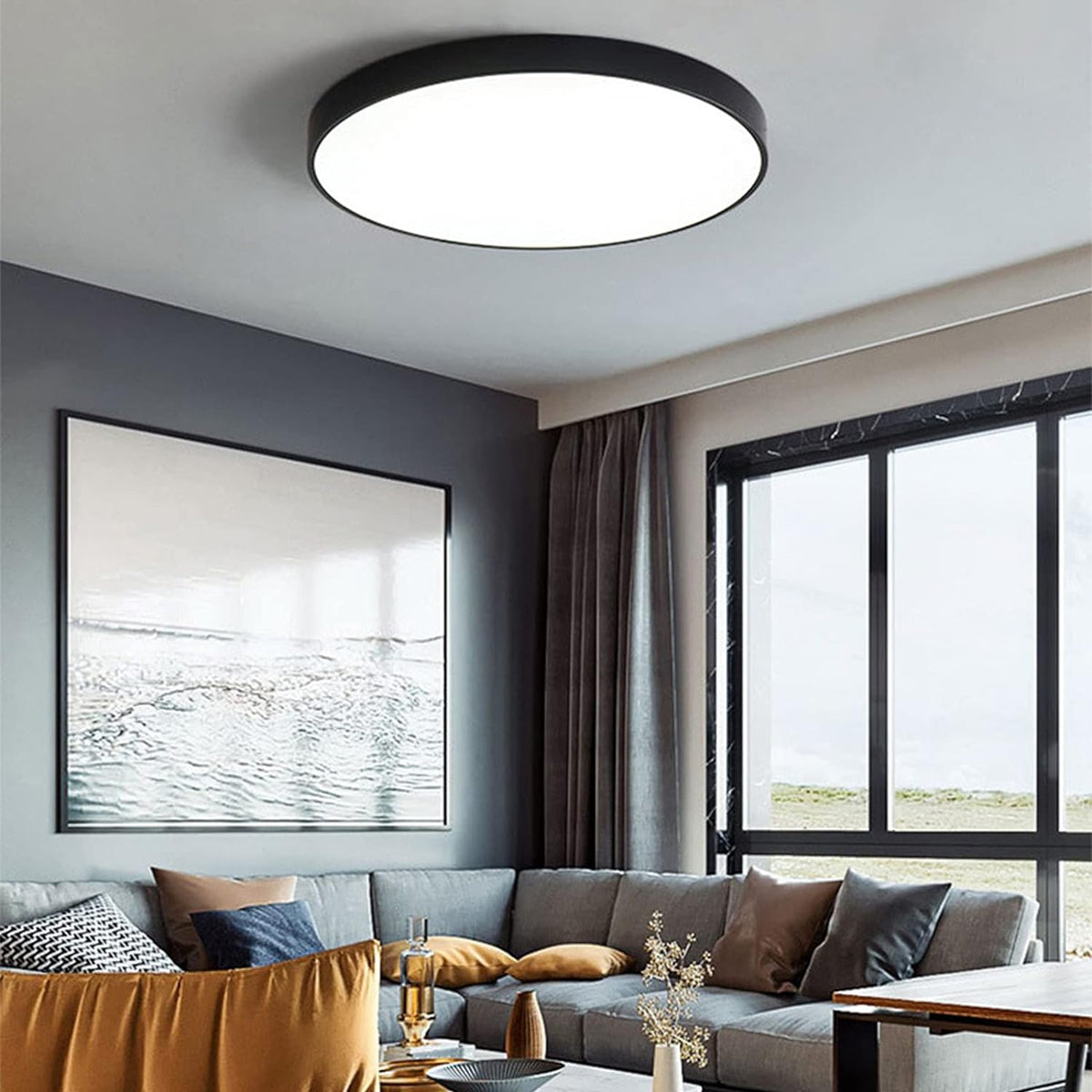 Circular Flush Mount LED Ceiling Lights