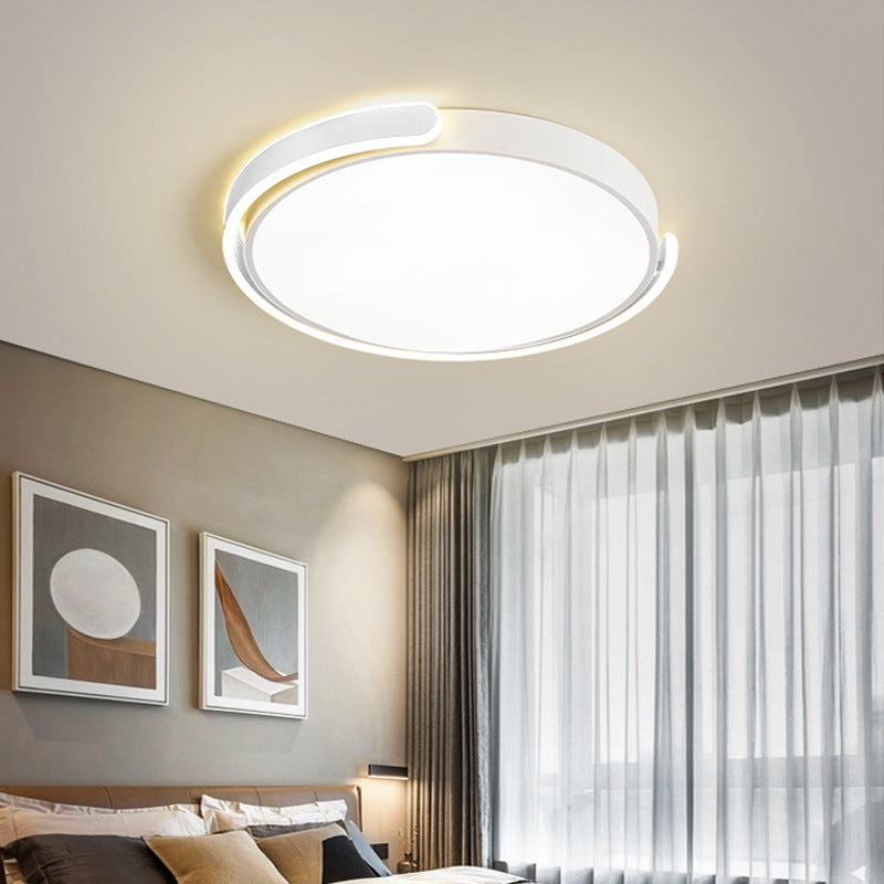 Lampsmodern Ceiling Light Minimalist Round Acrylic Bedroom LED Ceiling ...