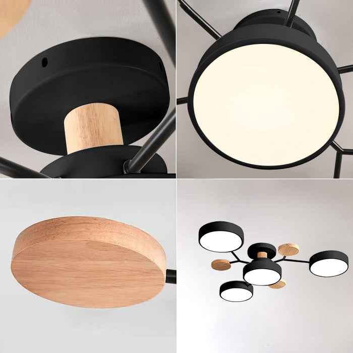 Modern Circular Living Room LED Ceiling Light