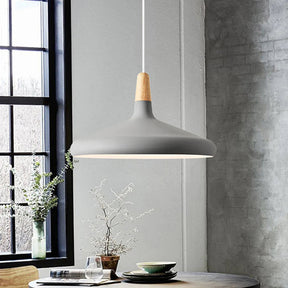 Nordic Macaron Creative Wooden Pendant Lamp