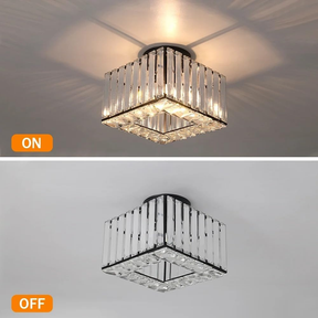 Crystal Modern Hallway Ceiling Light Fixture