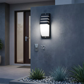 Stylish IP65 Motion Sensor Acrylic LED Outdoor Wall Lights for Entryway