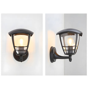 IP44 Weather-resistant Black Outdoor Lights for Garden