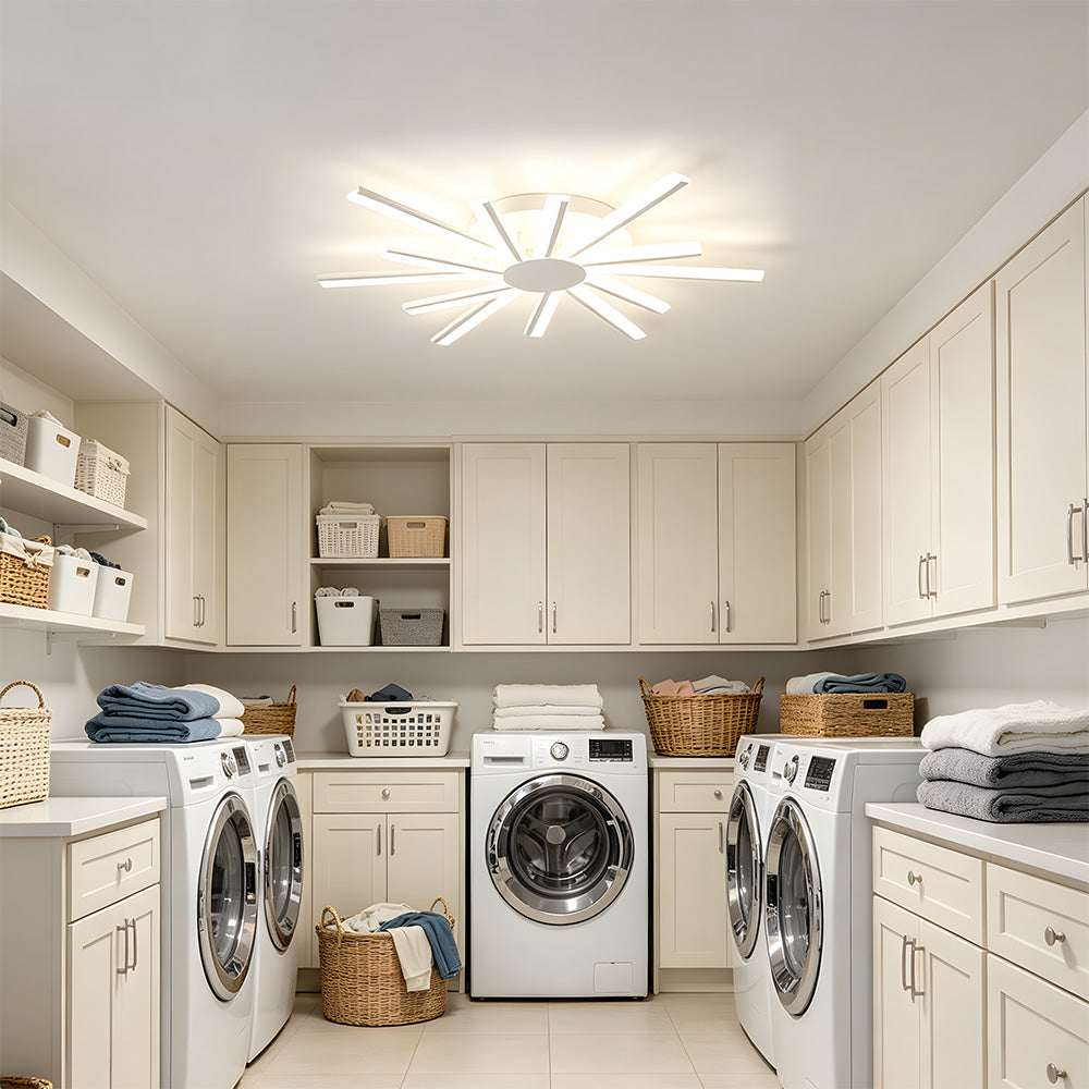 Stylish Multi Arm Acrylic LED Ceiling Lights for Living Room