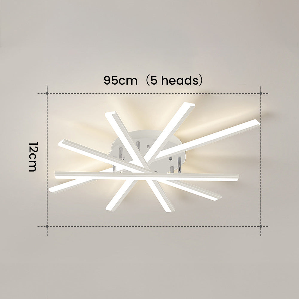 Nordic Minimalist Metal Creativity LED Ceiling Light