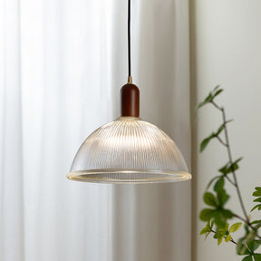 Wabi-Sabi Glass Bedroom Clear Pendant Lights