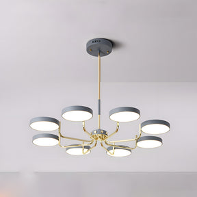 Nordic Creative Iron Living Room LED Ceiling Light