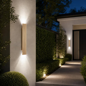 Modern Outdoor Aluminium Elevate Wall Light for Patio Garden Porch