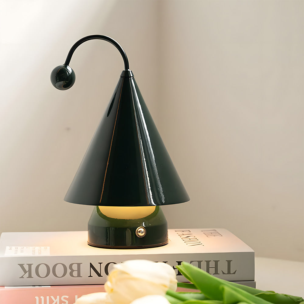 Classic Christmas LED Decoration Rechargeable Table Lamp for Bedroom
