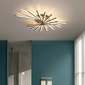 Nordic Minimalist Metal Creativity LED Ceiling Light