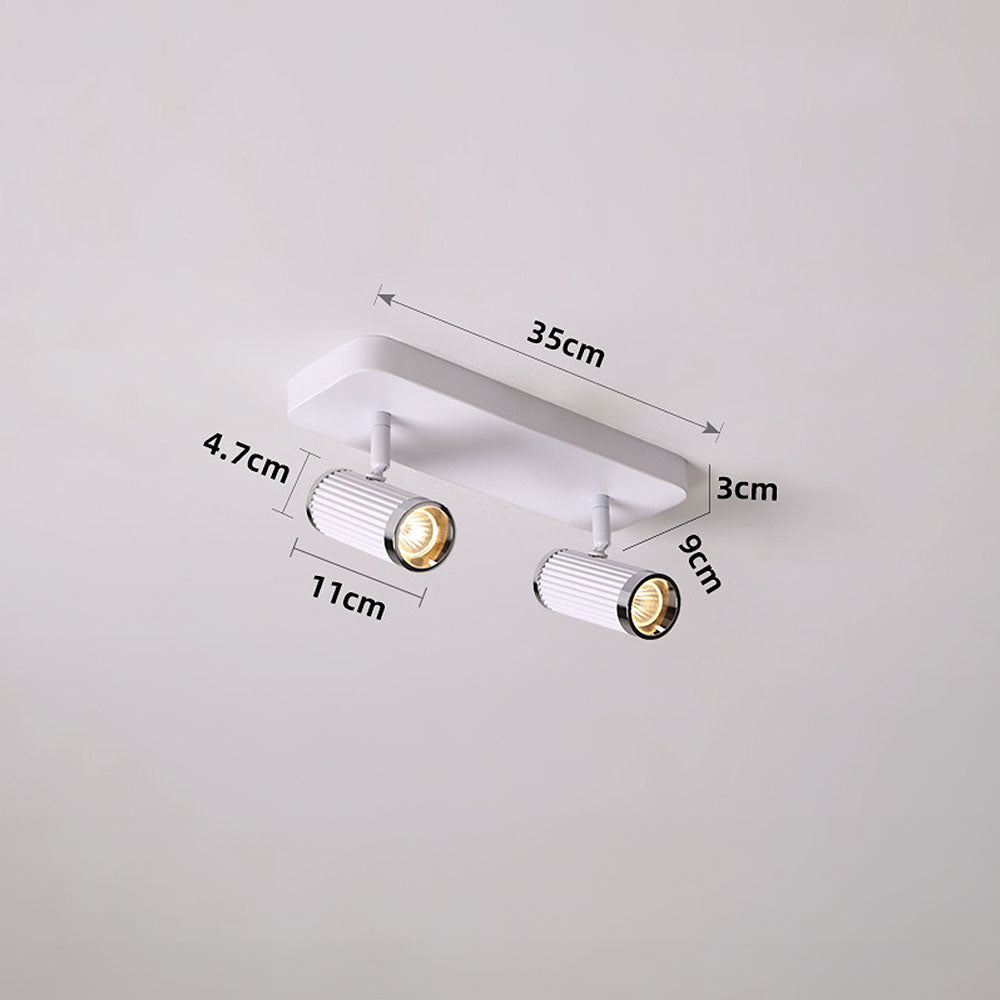 Simple Metal White LED Track Lighting