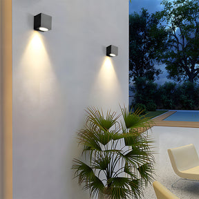 Minimalist IP65 Outdoor Wall Lights in Black
