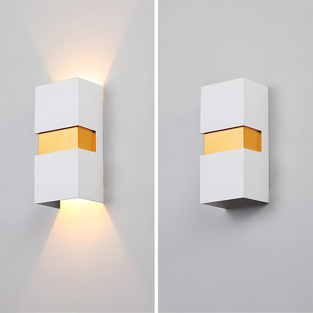 Double Heads Entrance LED Outdoor Exterior Wall Lamp