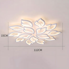 Creative Design Petals White Ceiling Light For Living Room