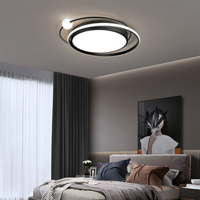 Modern Design Planet LED Ceiling Light for Living Room