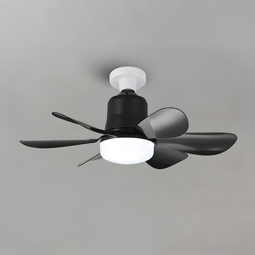 Modern LED Silent Ceiling Fan with Lights for Bedroom Living Room Dormitory