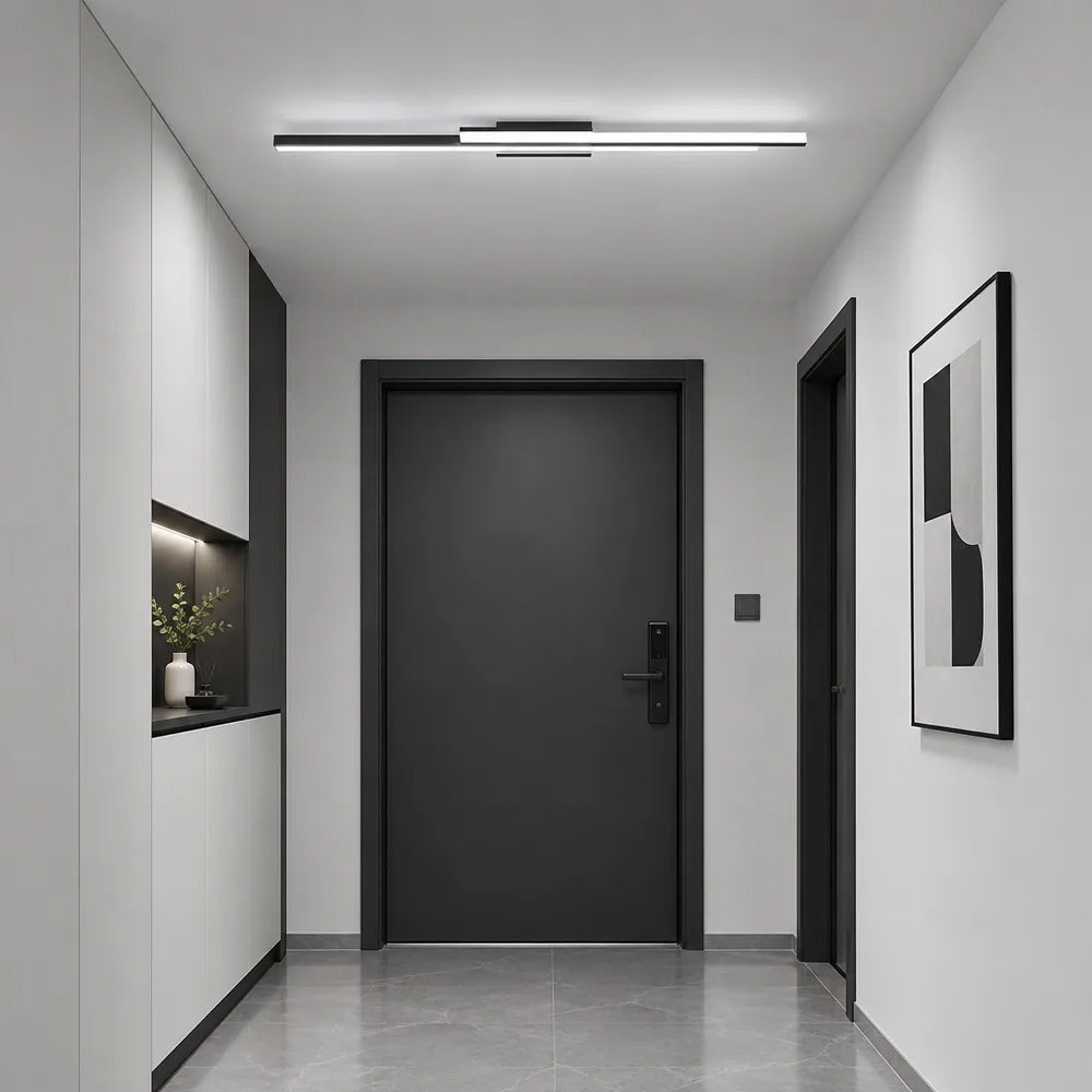 Modern Minimalist LED Flush Mount Aluminium Ceiling Lights for Hallway