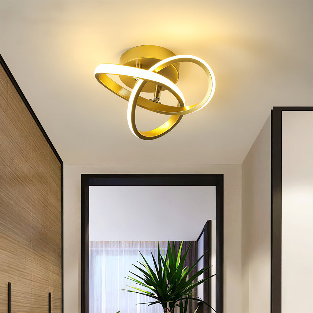 Led lights ceiling fixture for aisle entrance