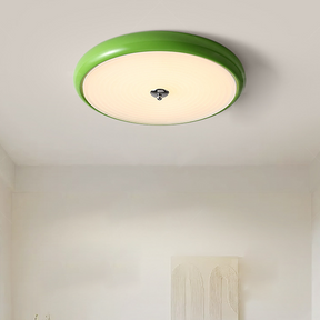 French Cream Bedroom LED Flush Ceiling Lights