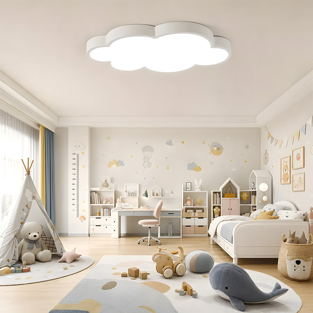 Modern Flush Mount Cloud-shaped LED Ceiling Lights For Bedroom