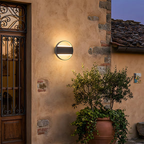 IP65 Aluminium Glass LED Outdoor Garden Wall Lights