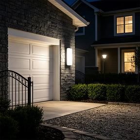 Stylish IP65 Aluminium PIR LED Outdoor Wall Lights for Patio