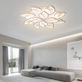 Creative Design Petals White Ceiling Light For Living Room