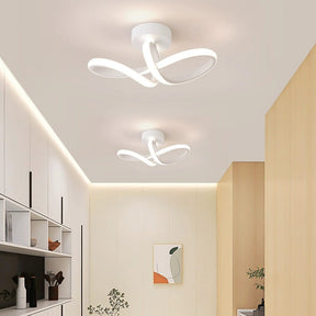 Creative Bow Metal Entrance LED Hallway Ceiling Light