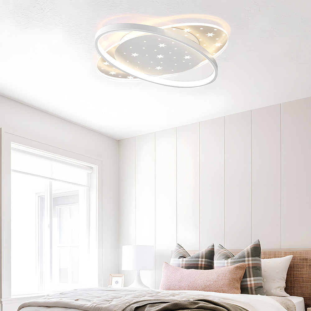 Modern Minimalist Polymorphic Acrylic Bedroom Ceiling Lamp